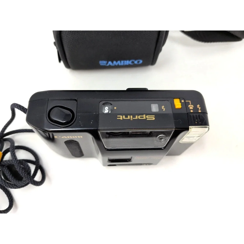 Canon Sprint (AF35J) - 35mm 3.5 Point Shoot Film Camera - Tested, Works